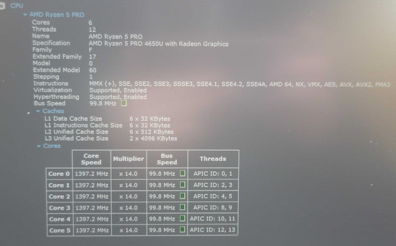 Lenovo ThinkPad L14| Ryzen 5 Pro 4650U| 16GB DDR4| 256GB SSD READ β BudLap