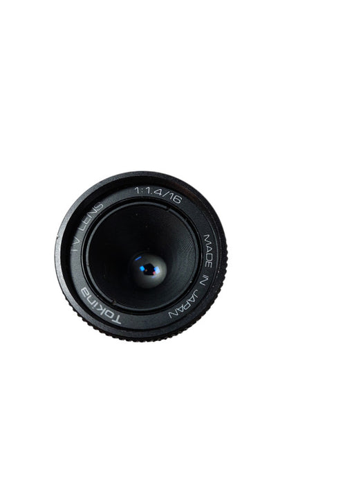 Tokina TV Lens 1:1.4/16  Made in Japan  =