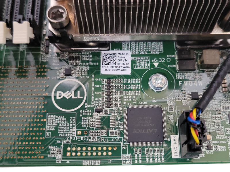 Dell Precision T7820 2nd CPU Riser w/ Heatsink 0HM2JP, READ _
