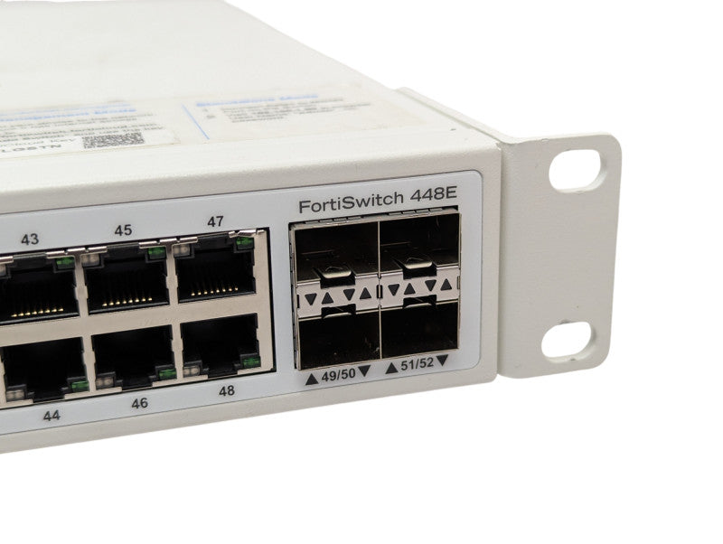 Fortinet FortiSwitch 448E FS-448E 48 Gigabit + 4 10 Gigabit SFP+ Managed Swit -