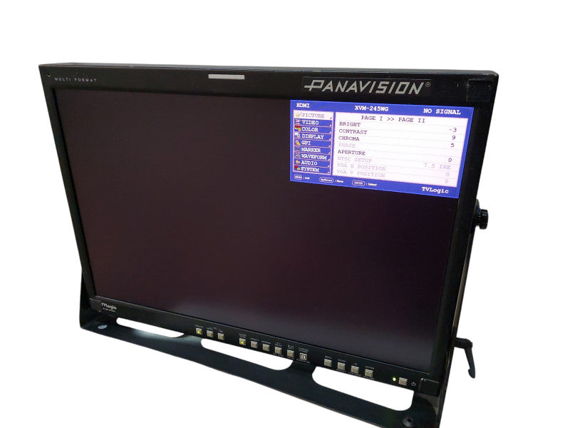 Panavision TVLOGIC Multi Format LCD Monitor Model: XVM-245W =