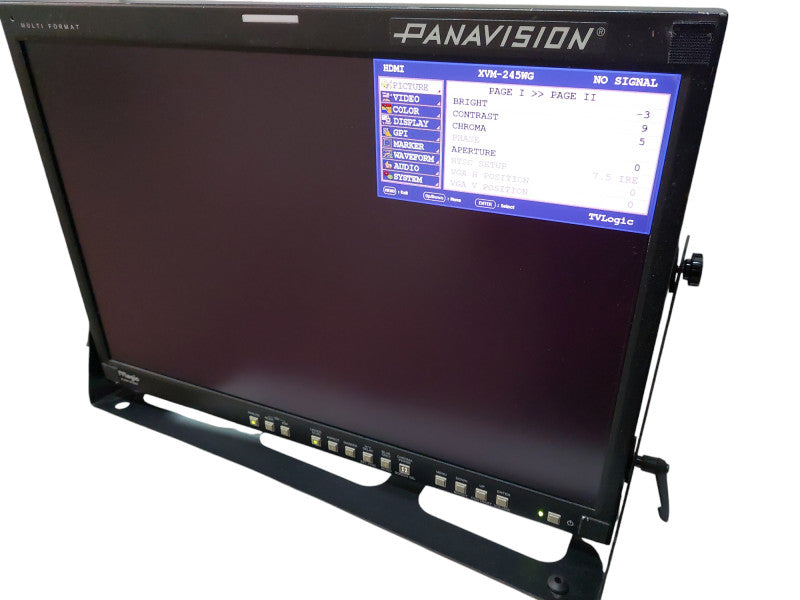 Panavision TVLOGIC Multi Format LCD Monitor Model: XVM-245W =