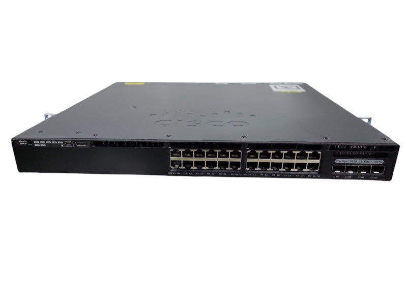 Cisco WS-C3650-24PS-S | 24-Port Gigabit PoE+ | 4x SFP, 1x PSU Network Switch  !