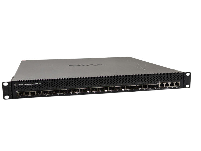 DELL PowerConnect 8024F 24-Ports 10 Gbe Sfp+ Managed Ethernet Switch Q-