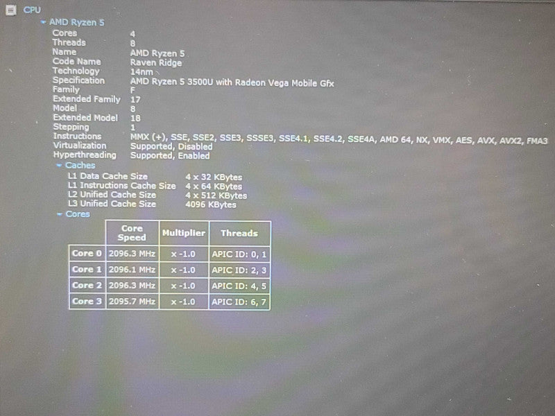 Lenovo ThinkPad E595| Ryzen 5 3500U | 8GB DDR4| 256GB SSD  β BudLap