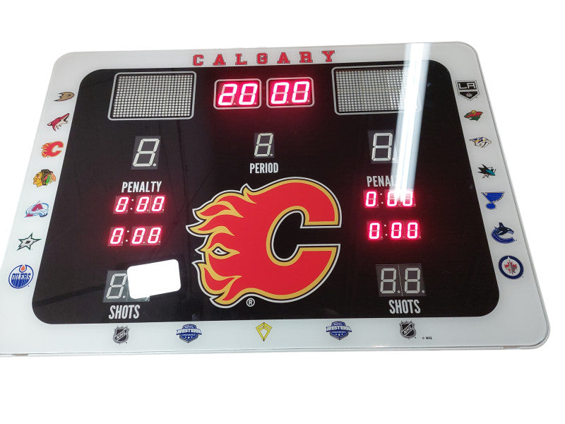 Calgary Flames Logo Fantasy Light-up Scoreboard  =