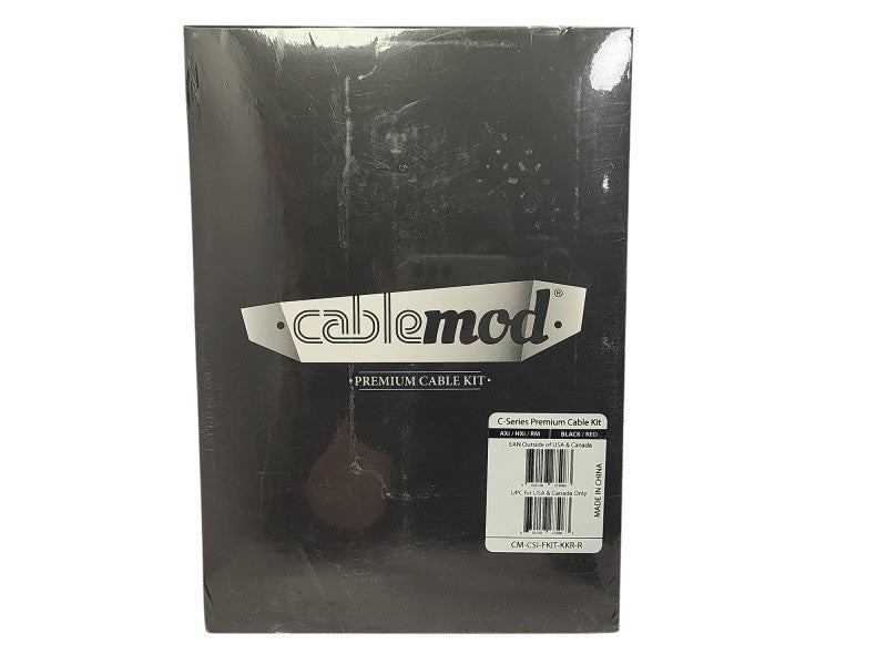 (New) CableMod PRO ModMesh C-Series AXi HXi & RM Cable Kit | Black/Red $