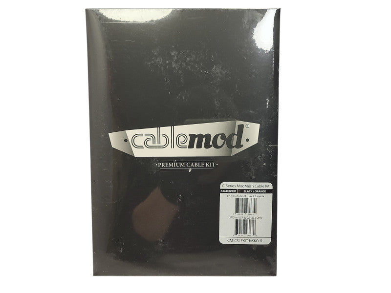 (New) CableMod PRO ModMesh C-Series AXi HXi & RM Cable Kit | Black/Orange Q$