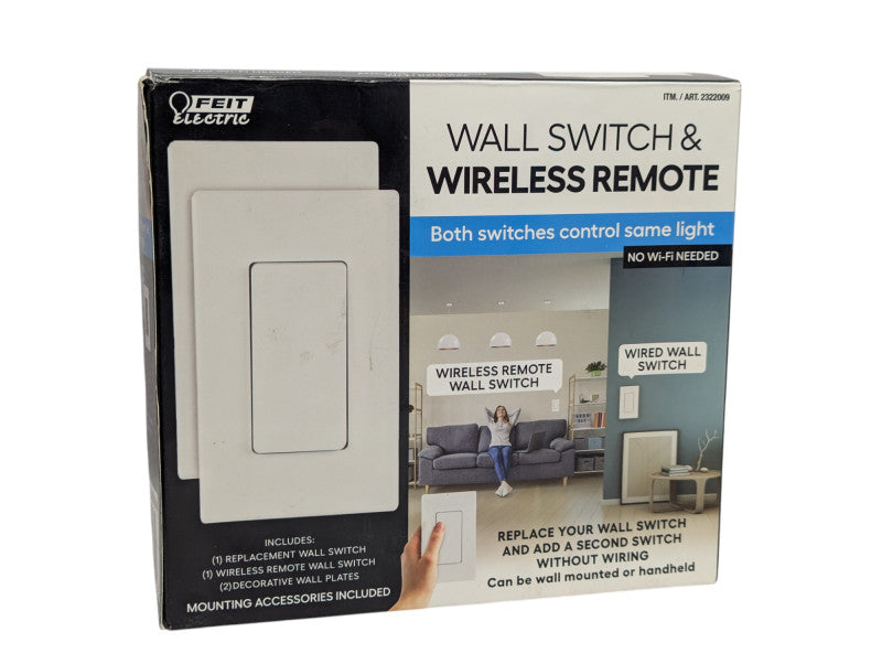 FEIT Electric Wireless Remote Wall Switch  -