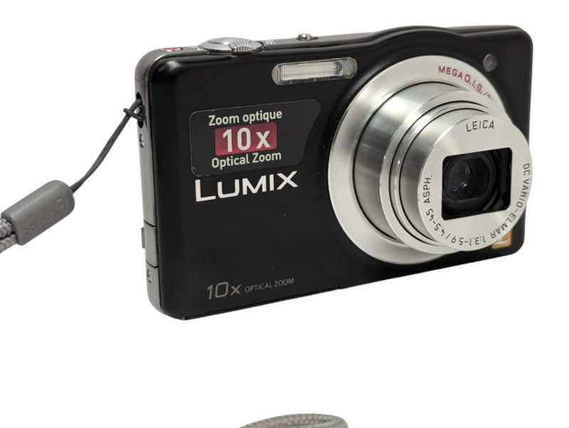 PAnasonic Lumix SZ1 16.1 Mega Pixel Digital Camera DMC-SZ1PC-K 32GB SD Card  -