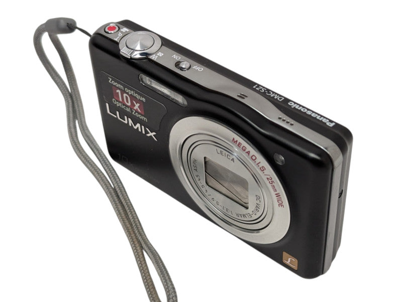 PAnasonic Lumix SZ1 16.1 Mega Pixel Digital Camera DMC-SZ1PC-K 32GB SD Card  -