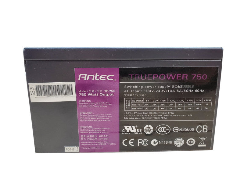 Antec TruePower TP-750 | 750w Desktop Switching Power Supply