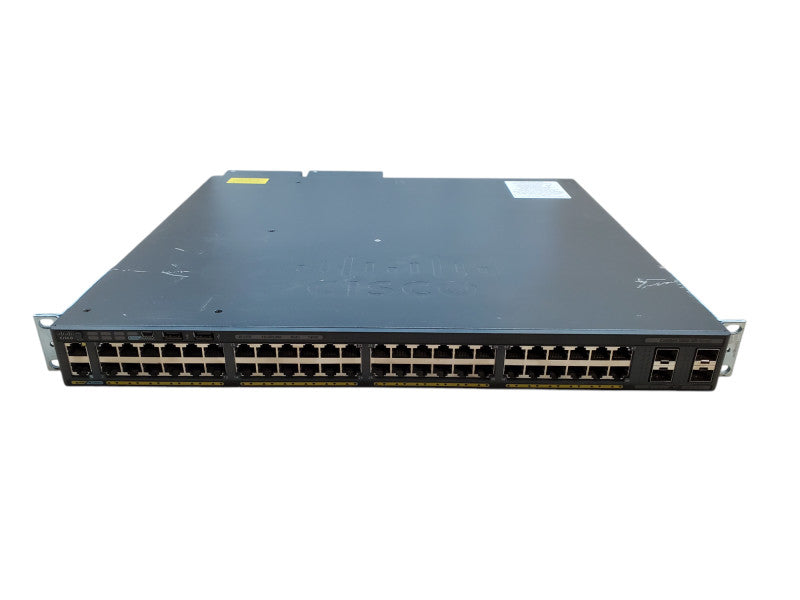 Cisco WS-C2960XR-48FPS-I V05 | 48-Port Gigabit PoE | 2X1025w PSU | Stack Mod Q
