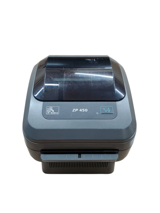 Zebra ZP 450 Thermal Label Printer w/ Power Base | ZP450-0101-0001