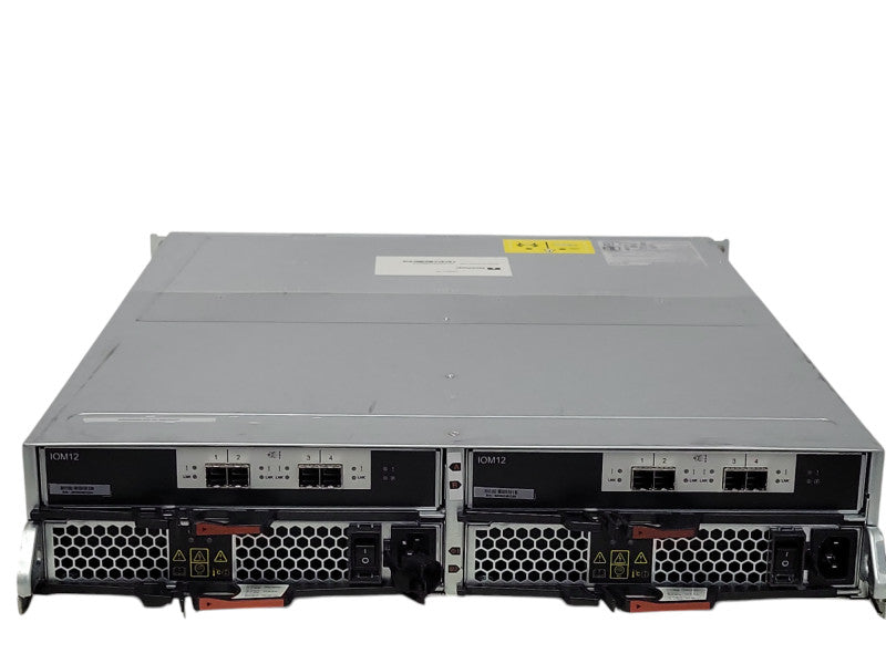 NetApp NAJ-1502 12 Bay Disk Array Shelf w/ 2x IOM12 Controllers 2x PSU, READ _