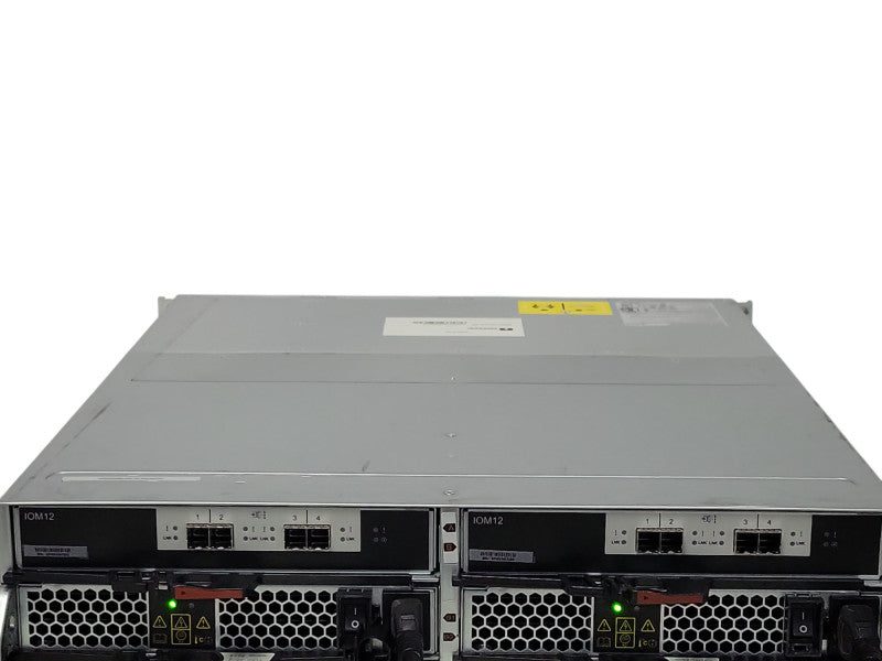 NetApp NAJ-1502 12 Bay Disk Array Shelf w/ 2x IOM12 Controllers 2x PSU, READ _