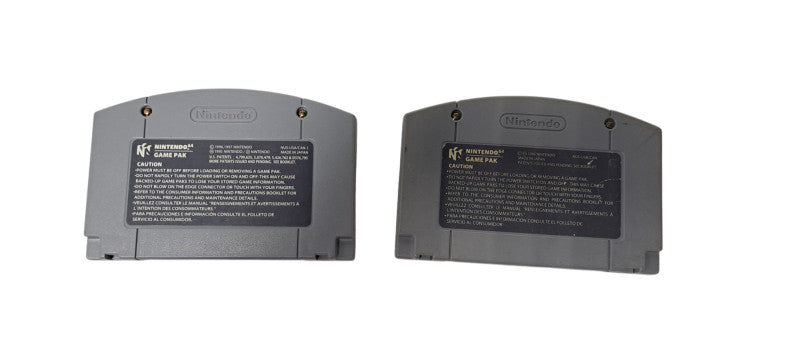 Super Mario 64 & Perfect Dark 64  Game Cartridges