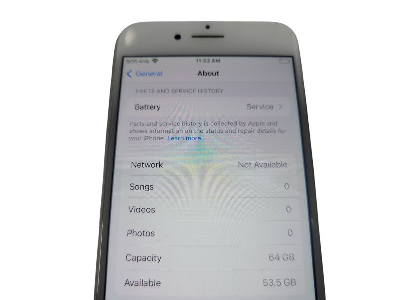Apple iPhone 8 - 64GB - Silver [A1905] (