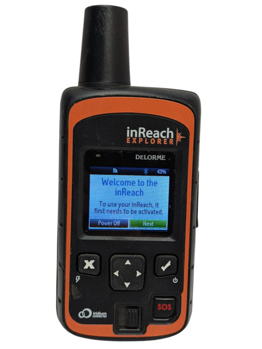 Garmin inReach Explorer Delorme iridium connected INRCH25 Q-