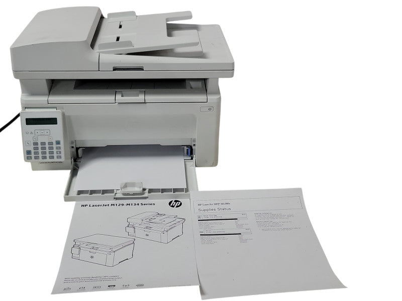 HP LaserJet Pro MFP M130fn Multifunction Printer 80% Supplies status _