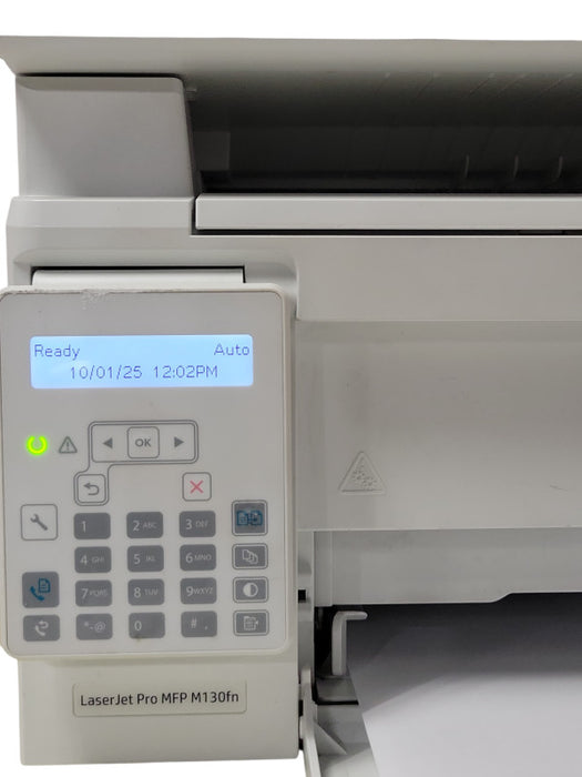 HP LaserJet Pro MFP M130fn Multifunction Printer 80% Supplies status _