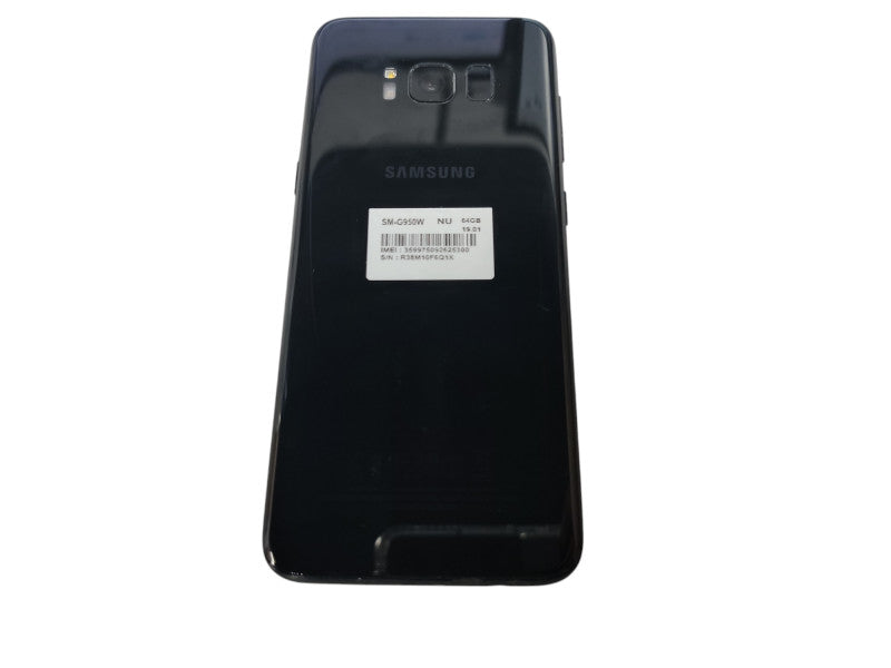 Samsung Galaxy S8 - 64GB - Black [SM-G950W | Read] (