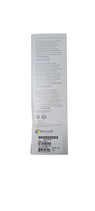 Microsoft Surface USB-A to RJ-45 Gigabit Ethernet Q