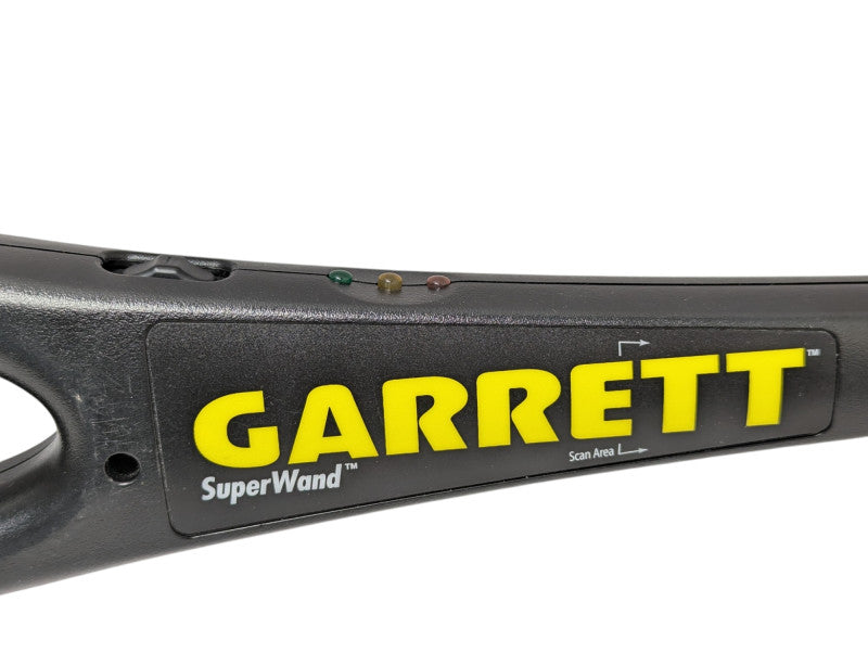 GARRETT SuperWand Model 1165800 Metal Detector Q-