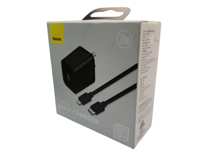 *NEW SEALED* Baseus Super Si Quick Charger Type-C 20W Us Sets