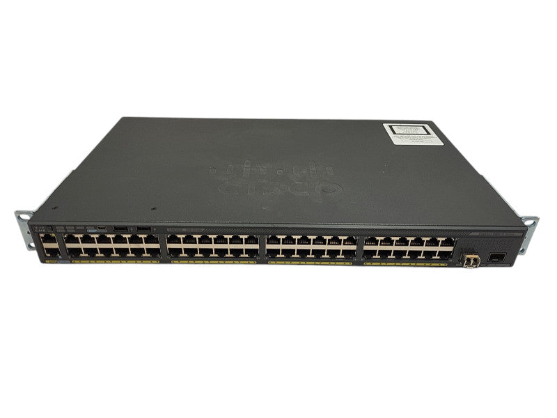 Cisco WS-C2960X-48TD-L V05 | 48-Port Gigabit Network Switch | 2x 10G SFP+ $