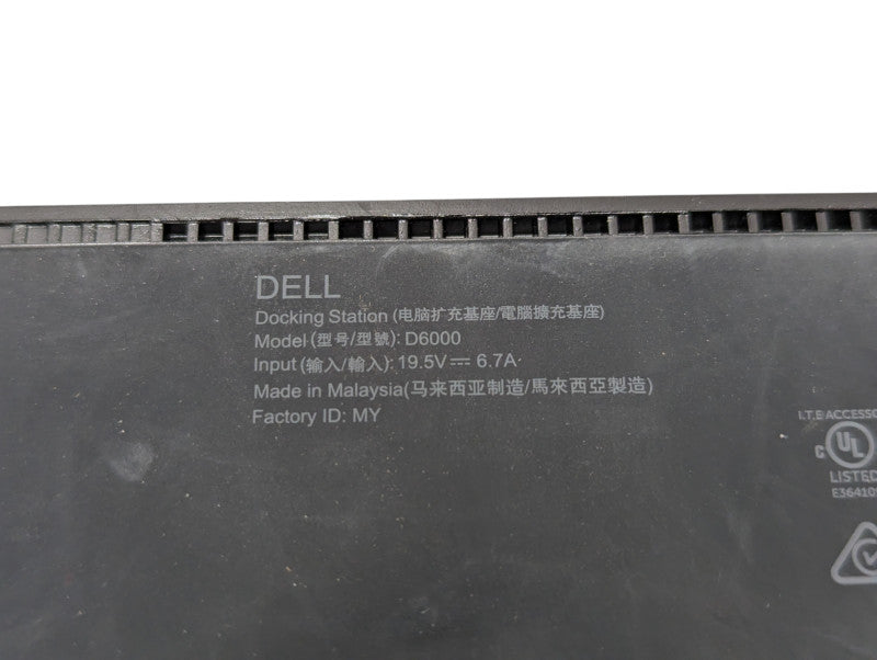 DELL Universal USB-C  / USB A 3.0 USB PD out 65W Docking Station 2x DP  Q-