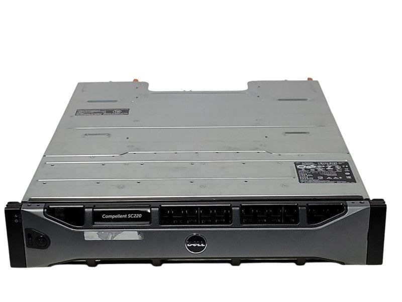 Dell Compellent SC220 HDD Storage array 24x 2.5" bays, 2x controller, 2x PSU _