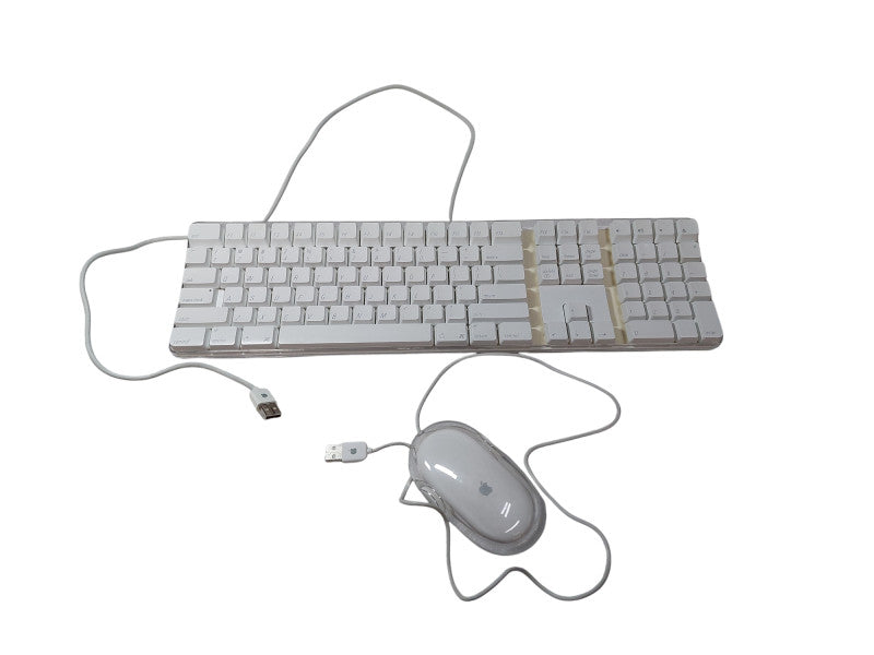 Apple Wired Keyboard & Mouse Combo Model: A1048 & Model: M5769 =