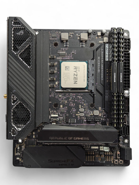 ASUS ROG Crosshair VIII Impact AM4 Ryzen 5 3600 16GB RAM 512GB NVMe  -