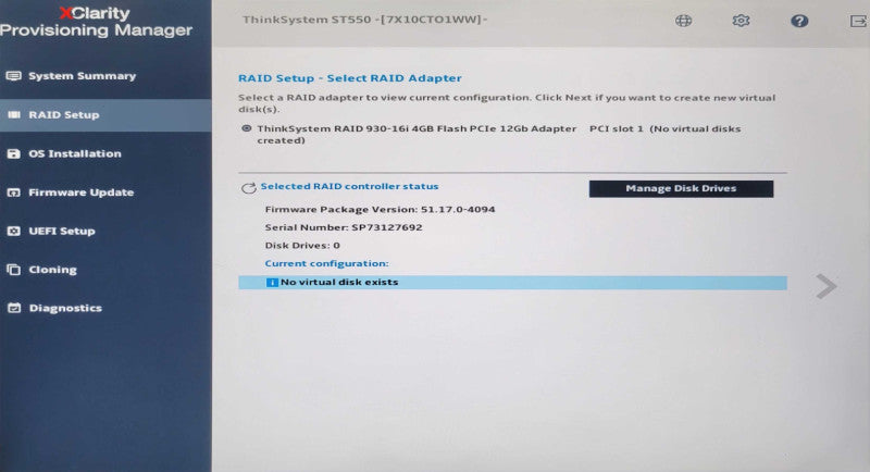 Lenovo ThinkSystem ST550, 2x Xeon Silver 4114 2.2GHz, 32GB, RAID 930-16i 4GB _