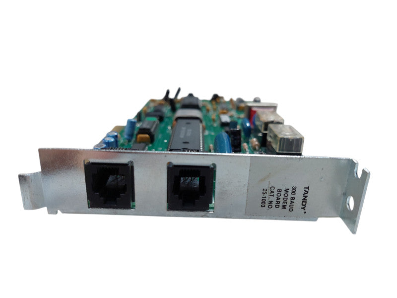 Vintage Tandy computer Products 300 Baud Modem Board for Tandy 1000/1200HD  =