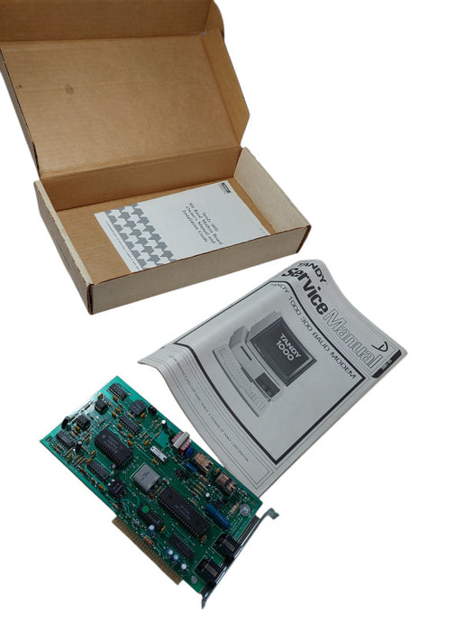 Vintage Tandy computer Products 300 Baud Modem Board for Tandy 1000/1200HD  =