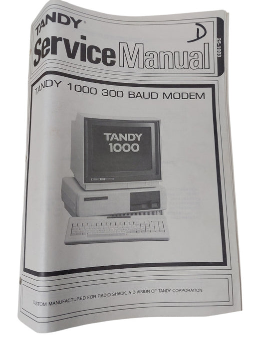 Vintage Tandy computer Products 300 Baud Modem Board for Tandy 1000/1200HD  =