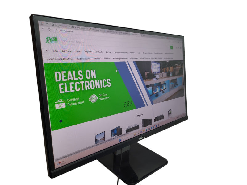 Dell S2340LC FHD 23" IPS Widescreen Monitor W/ AC + Stand (VGA/HDMI)