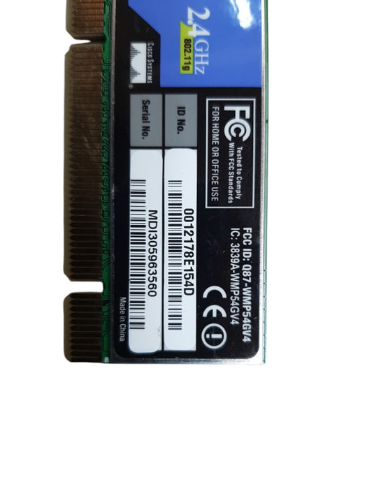 Linksys WMP54G Wireless G PCI Adapter With Antenna