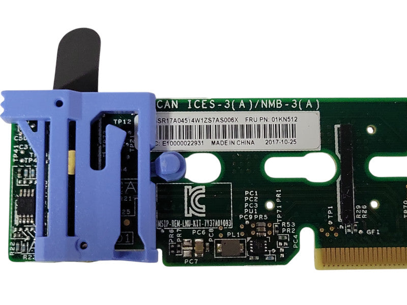 Lenovo 01KN512 ThinkSystem Mirroring Enablement Kit, No M.2/SSD _