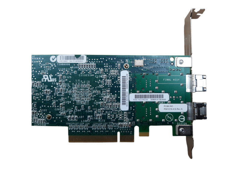 Emulex LPE12002 HBA Fiber Card, Dual-Port FC 8G