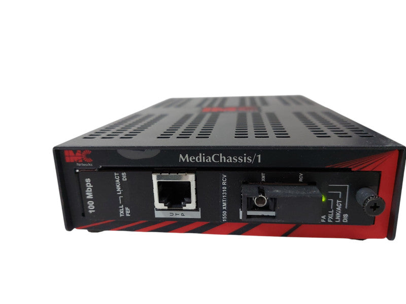 IMC Networks Media Chassis 1 100mbps Fiber Optic Media Converter  =