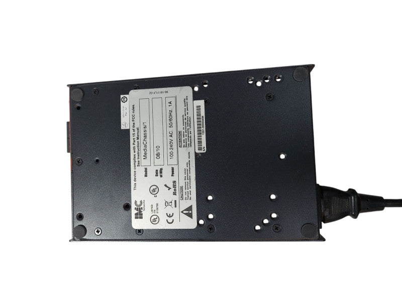 IMC Networks Media Chassis 1 100mbps Fiber Optic Media Converter  =