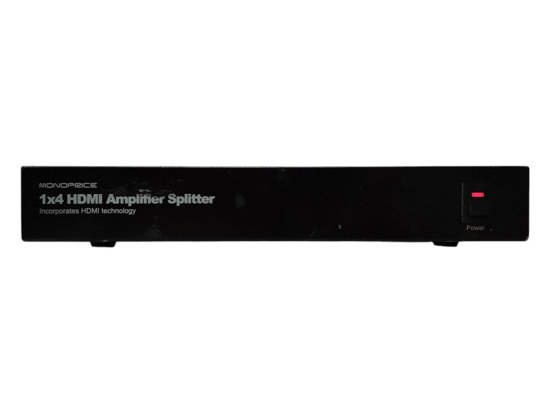 MONOPRICE 1x4 HDMI Amplifier Splitter, MHSP0104E, READ