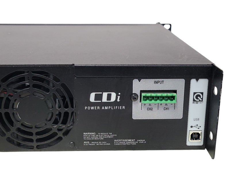 Crown CDi 2000 2-Channel Power Amplifier, READ _
