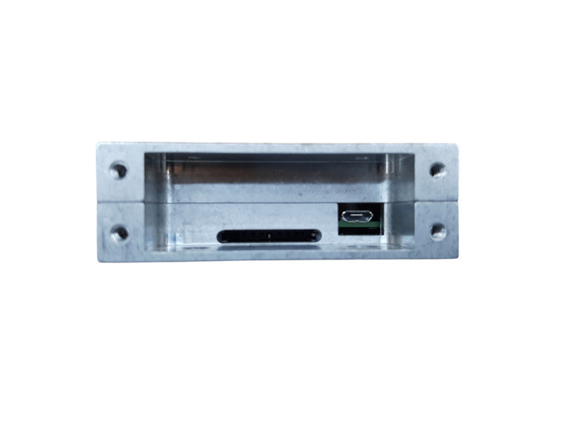 Raspberry Pi 1 Model B, w/ steel enclosure, 1x HDMI port
