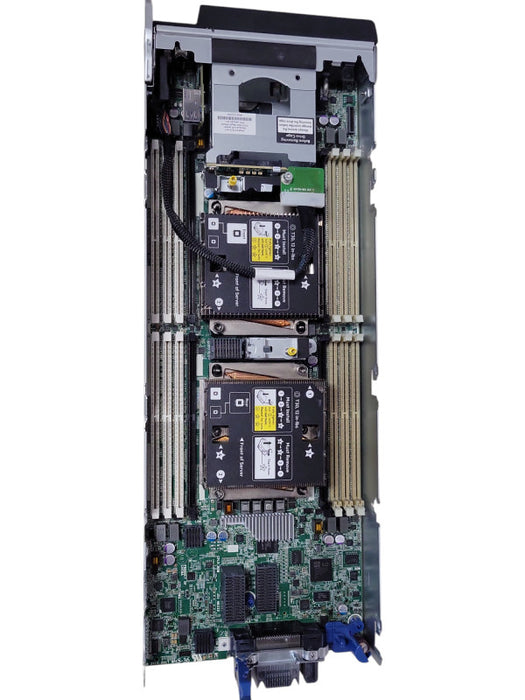 HP proliant BL460C Gen 10 with 2x Xeon Gold 5120 2.20GHz CPUs, No RAM/HDD Q_