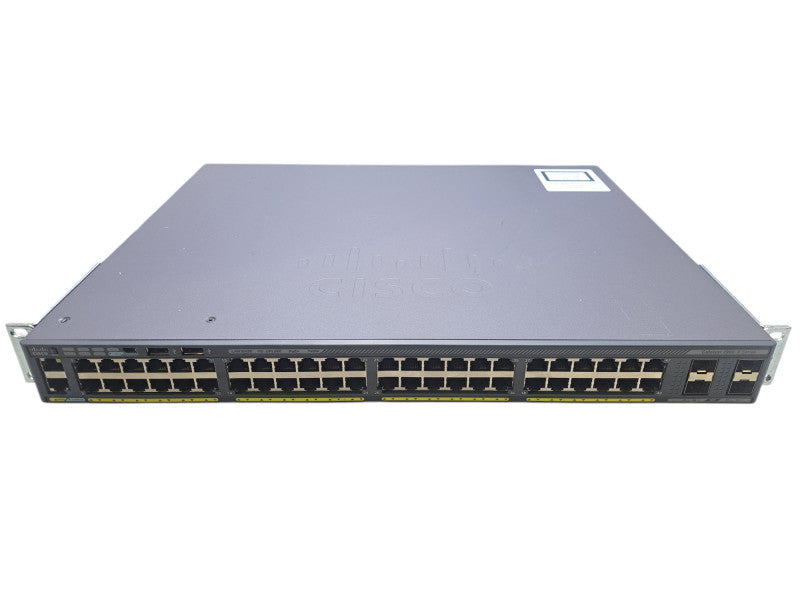 Cisco WS-C2960X-48FPS-L V05 | 48-Port Gigabit PoE+ 740W Switch | 4x SFP