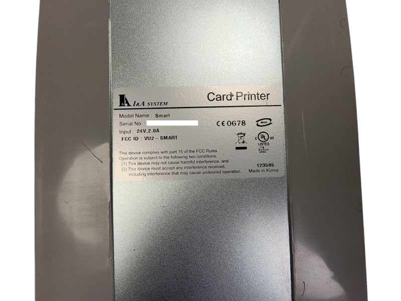 I&A System card printer VU2-SMART $